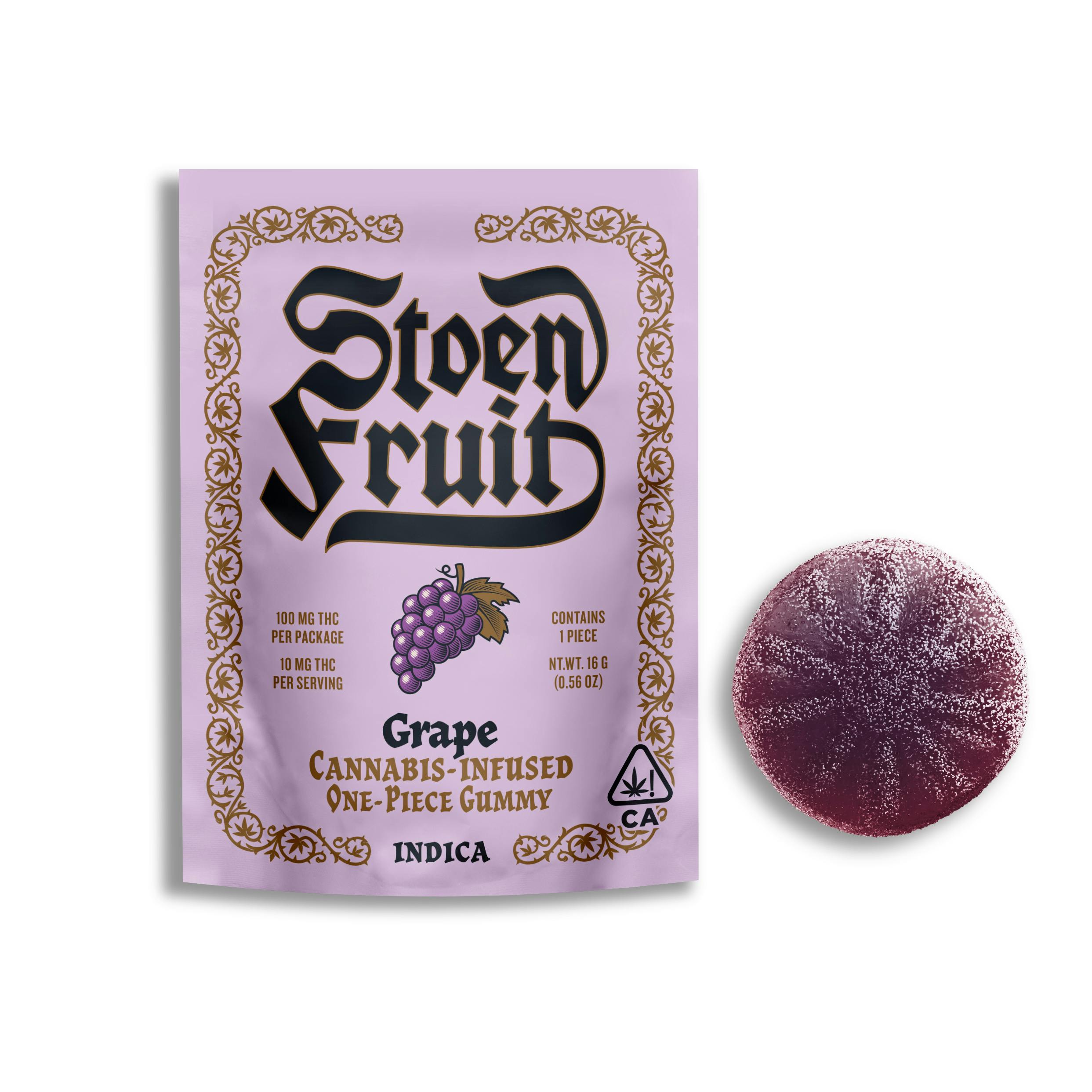 Stoen Fruit Grape Gummy