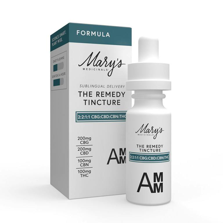 Mary's Medicinals - Tincture - Drops - Formula - 2:2:1:1 CBG:CBD:CBN:THC - 100MG