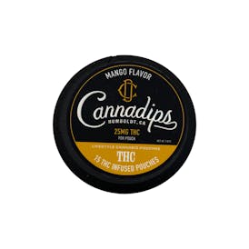 DHC - Pouches - Tincture - Cannadips Mango - Hybrid - 375MG