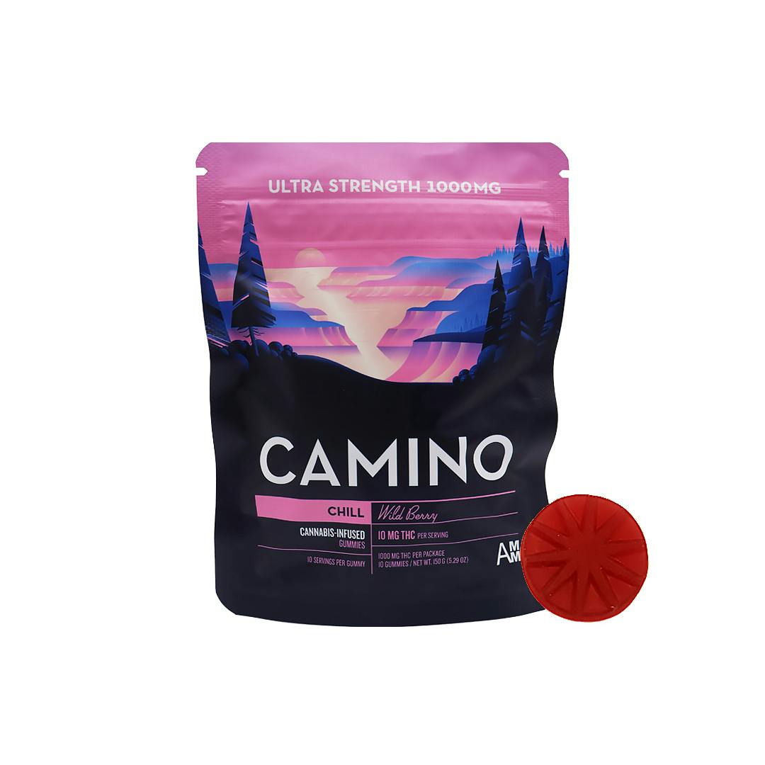 KIVA - Edible - Gummies - Wild Berry - Indica - 1000MG