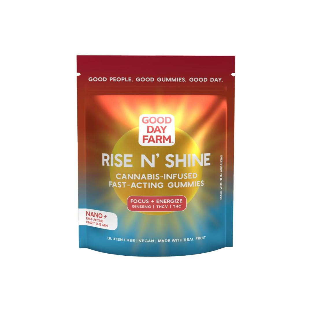 GDF - Edible - Gummies - Rise N Shine - Sativa - 50MG at Speakeasy Dispensary