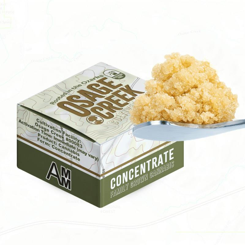 Osage - Concentrate - Crumble - Kushberry - Hybrid - 1G at Speakeasy Dispensary