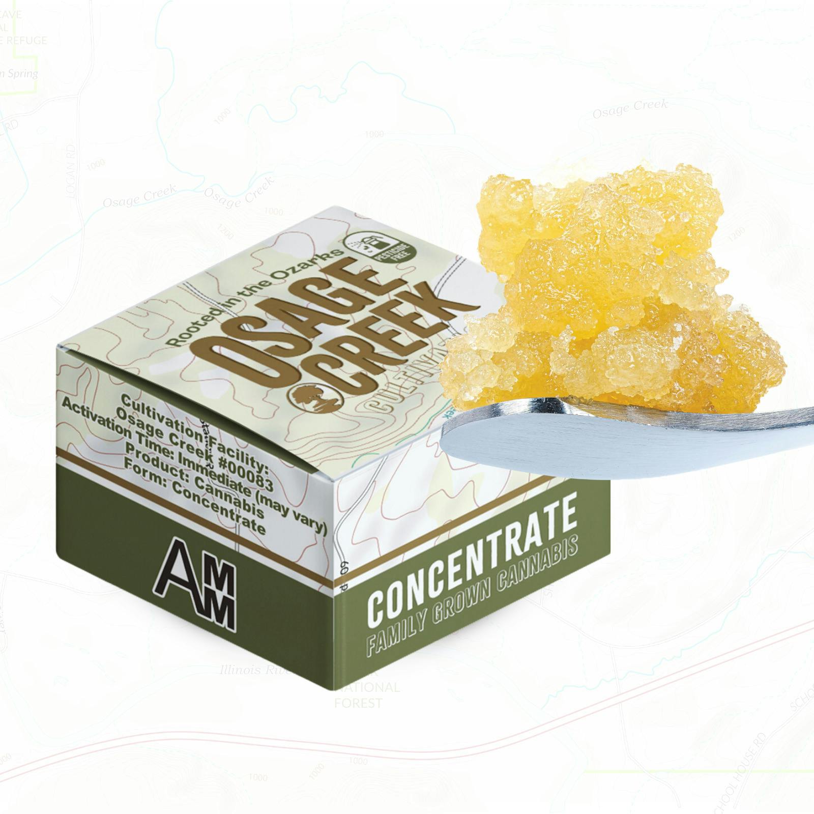 Osage - Concentrate - Sugar - FX3 - Hybrid - 3.5G at Speakeasy Dispensary