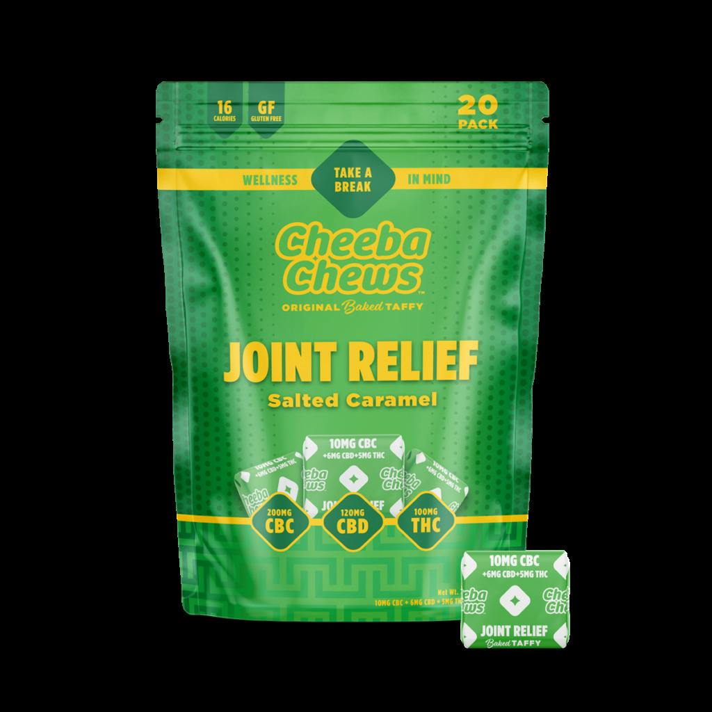 Joint Relief-(1:2:1)-Taffy-100mg:200mg:120mg-Cheeba Chew cannabis product