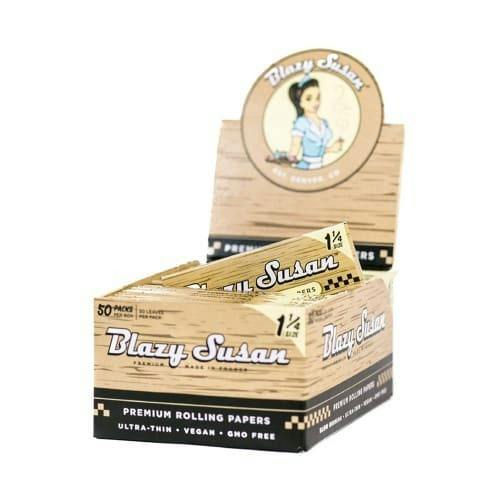 Blazy Susan Unbleached King Size Rolling Papers