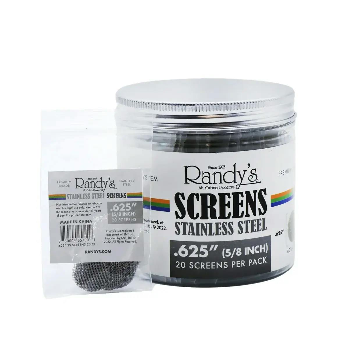 Randy's - Stainless Steel Screens 10 Pack
