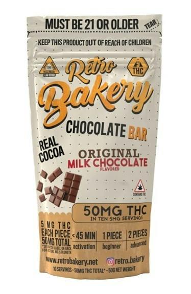 Milk Chocolate Bar 50mg THC