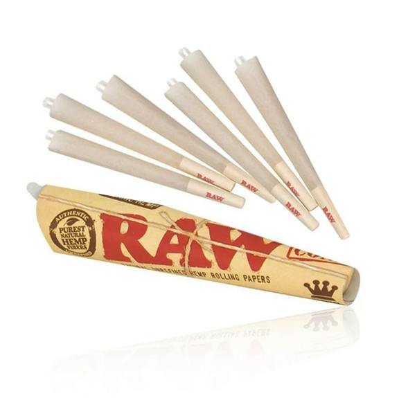 Raw | Hemp 1 1/4 Rolling Papers | 6pk