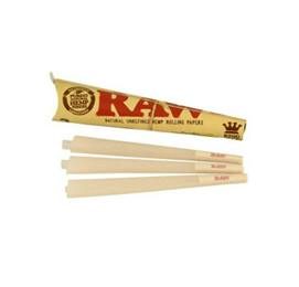 Raw hemp paper cones classic 3pack king