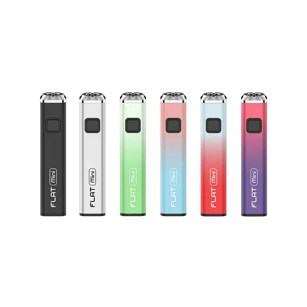 Wulf Yocan Flat Mini VV 400mAh Mix Color, 9pc/display at Green Rose Dispensary