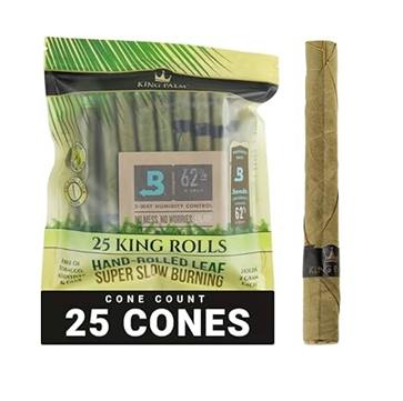 King Palm - King Size Palm Cones 2gr, 5pc/pk 15pk/box