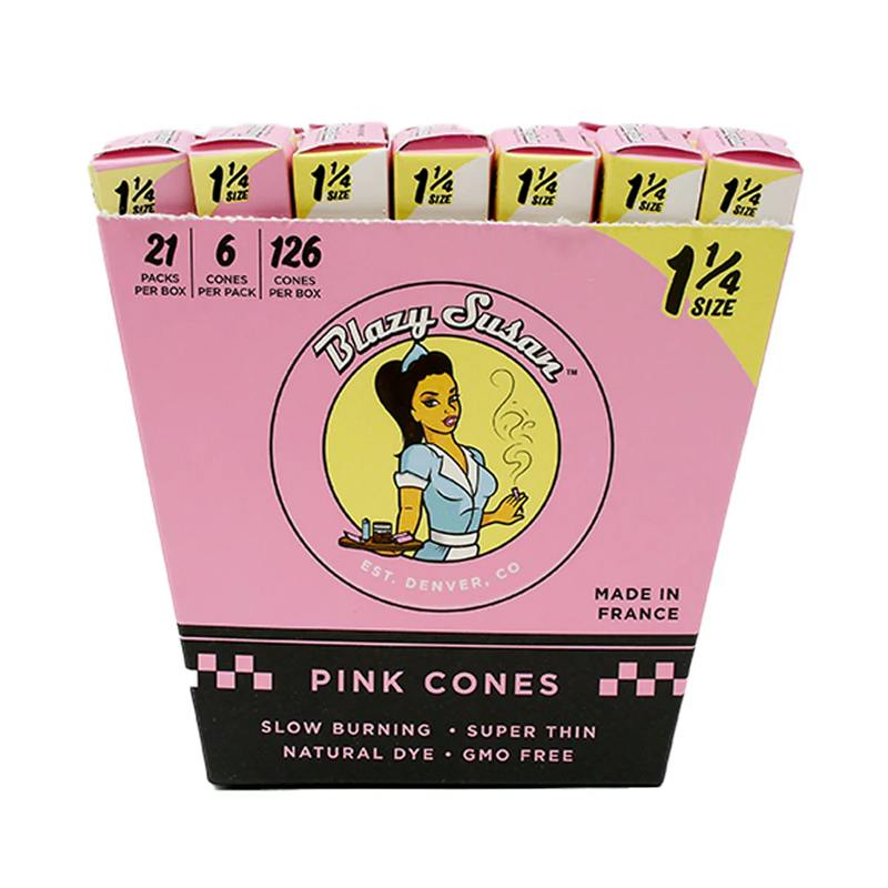 Blazy Susan - King Size Pink Cones 21pk