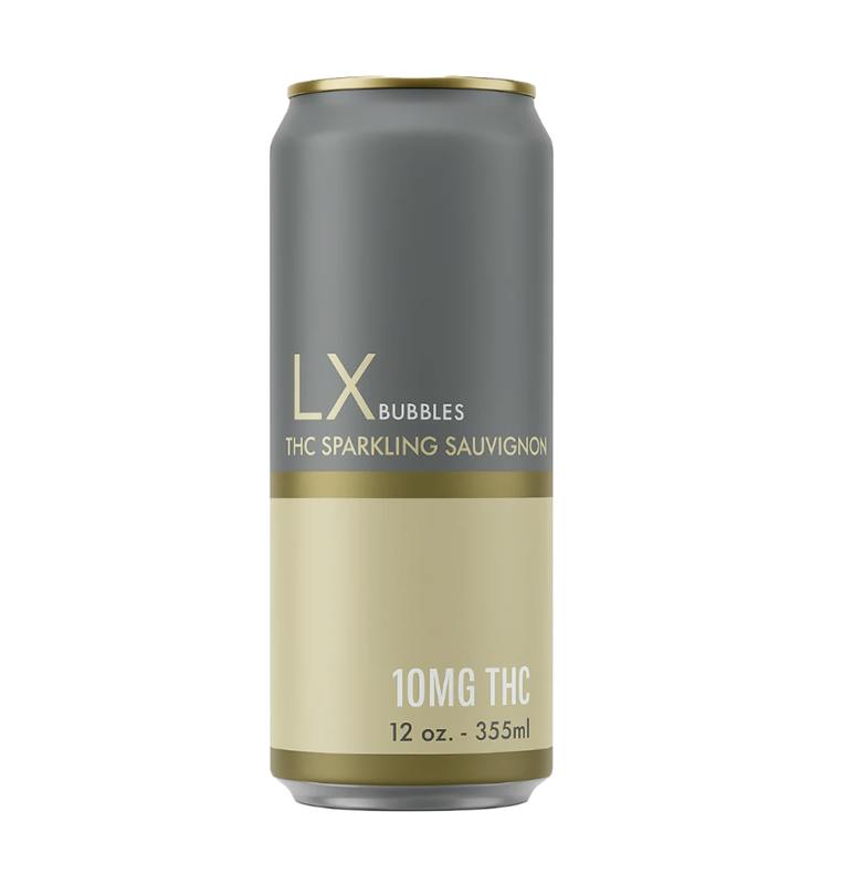 LX Bubbles Wine Sauvignon Blanc 10 mg THC