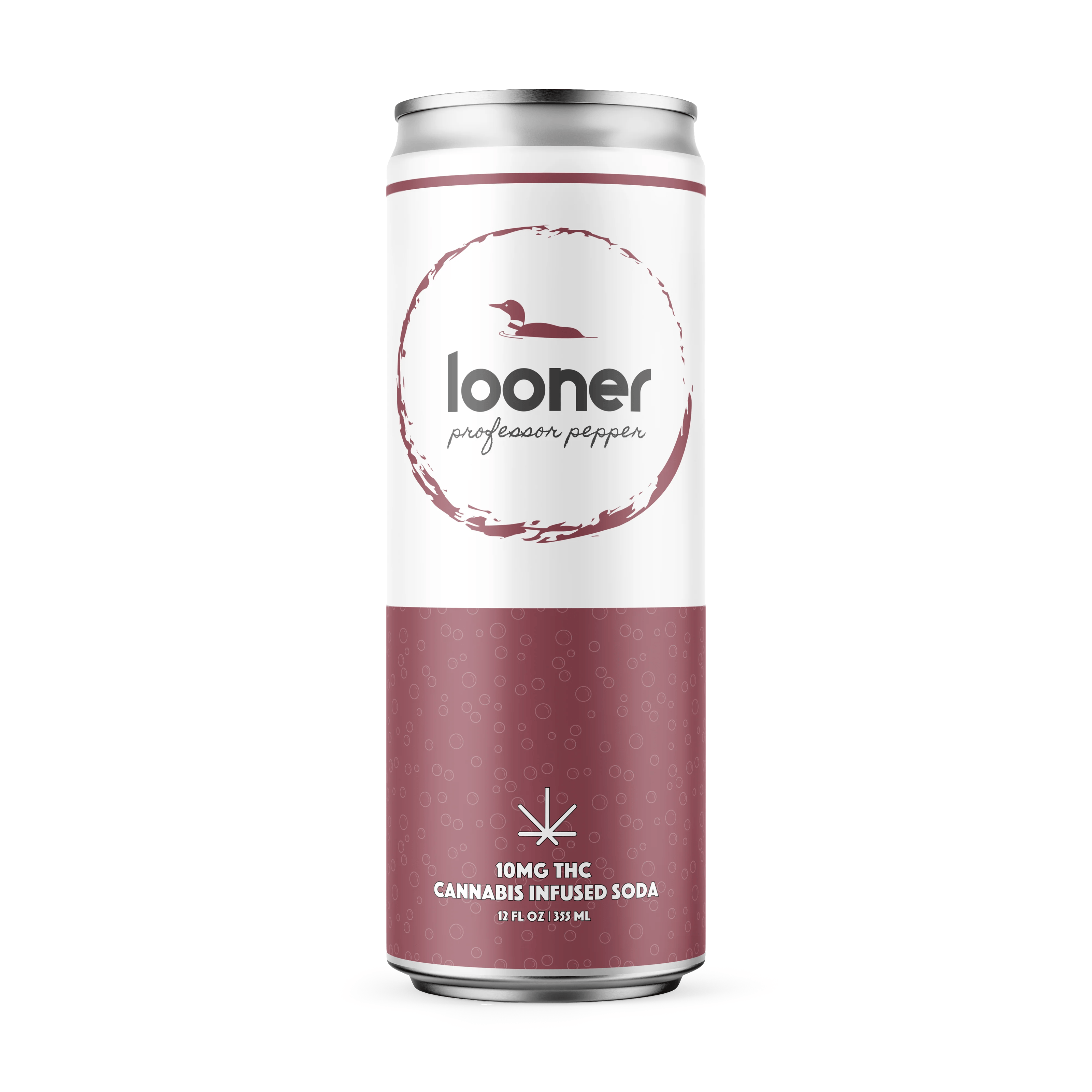 Looner Legal THC Cannabis Soda 10mg, 12oz | Professor Pepper