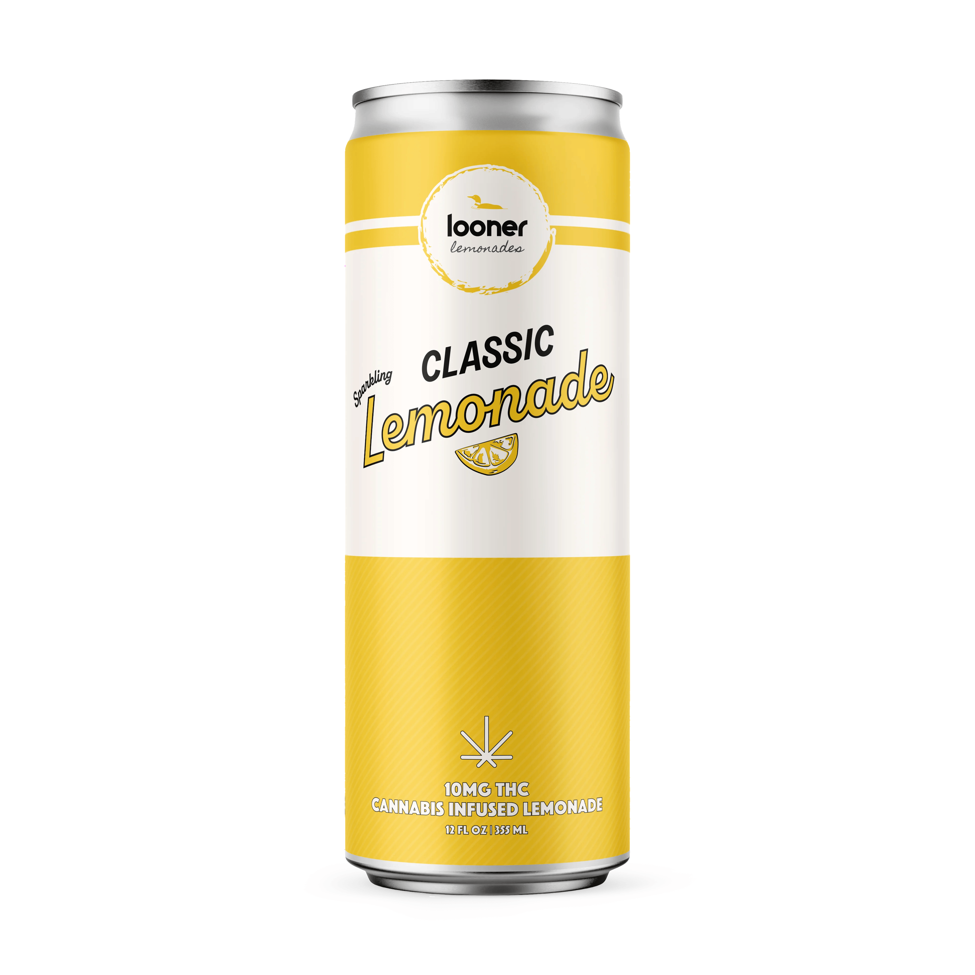 Looner Legal THC Cannabis Lemonade 10mg 12oz | Classic Lemonade