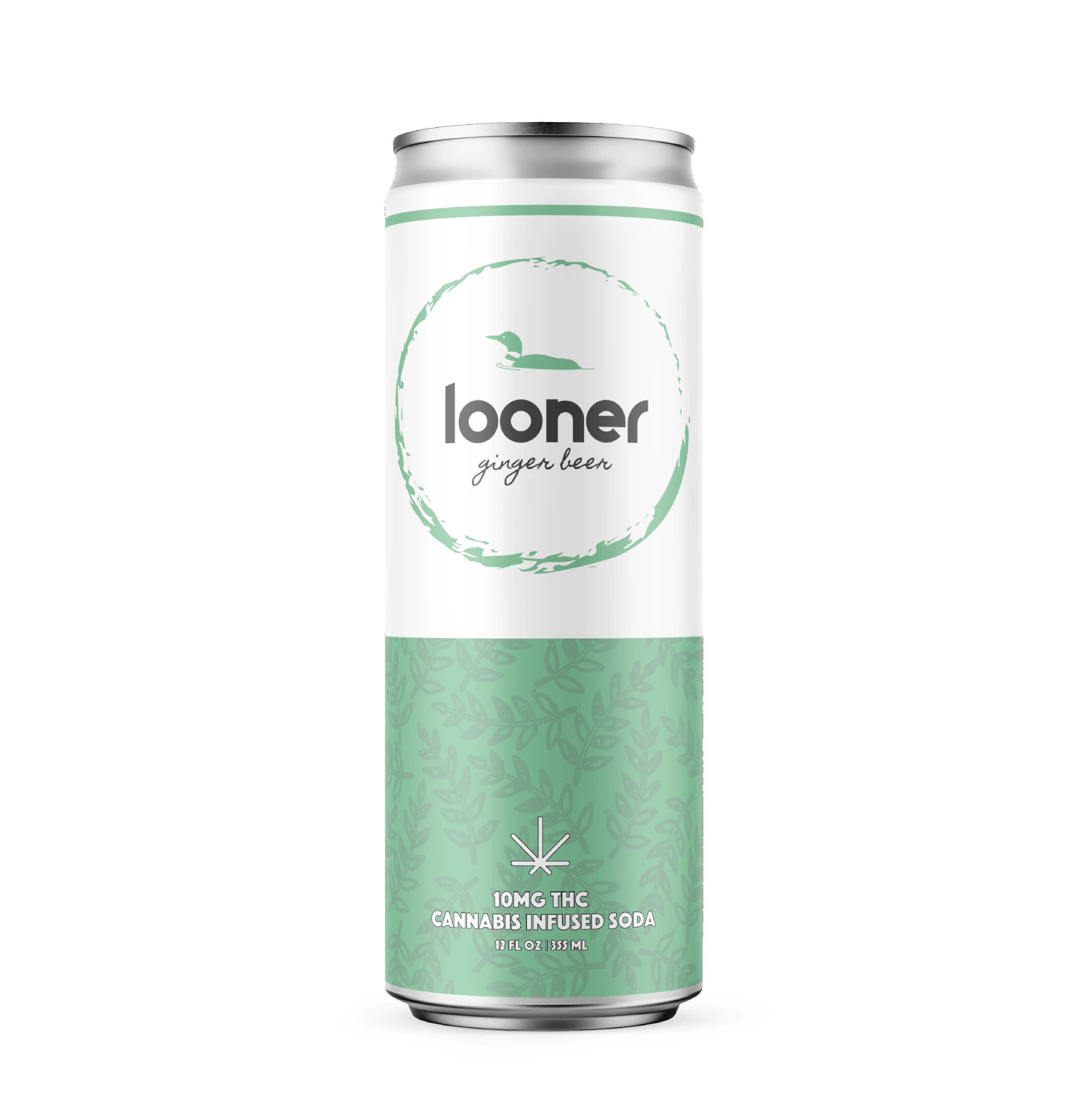 Looner Legal THC Cannabis Soda 10mg, 12oz | Mocktail Mule/Ginger Beer
