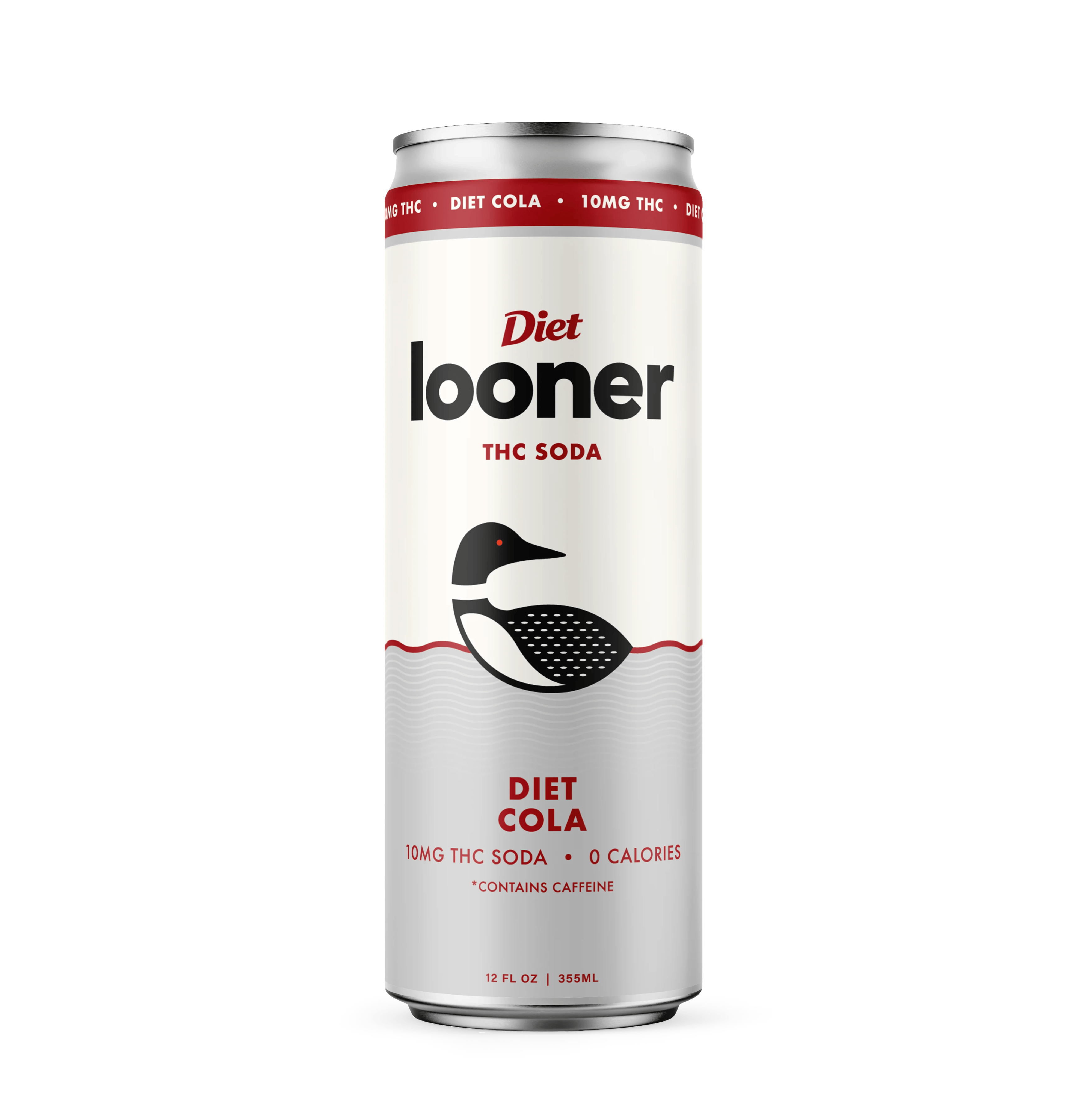 Looner Legal THC Cannabis Soda 10mg | Diet Cola