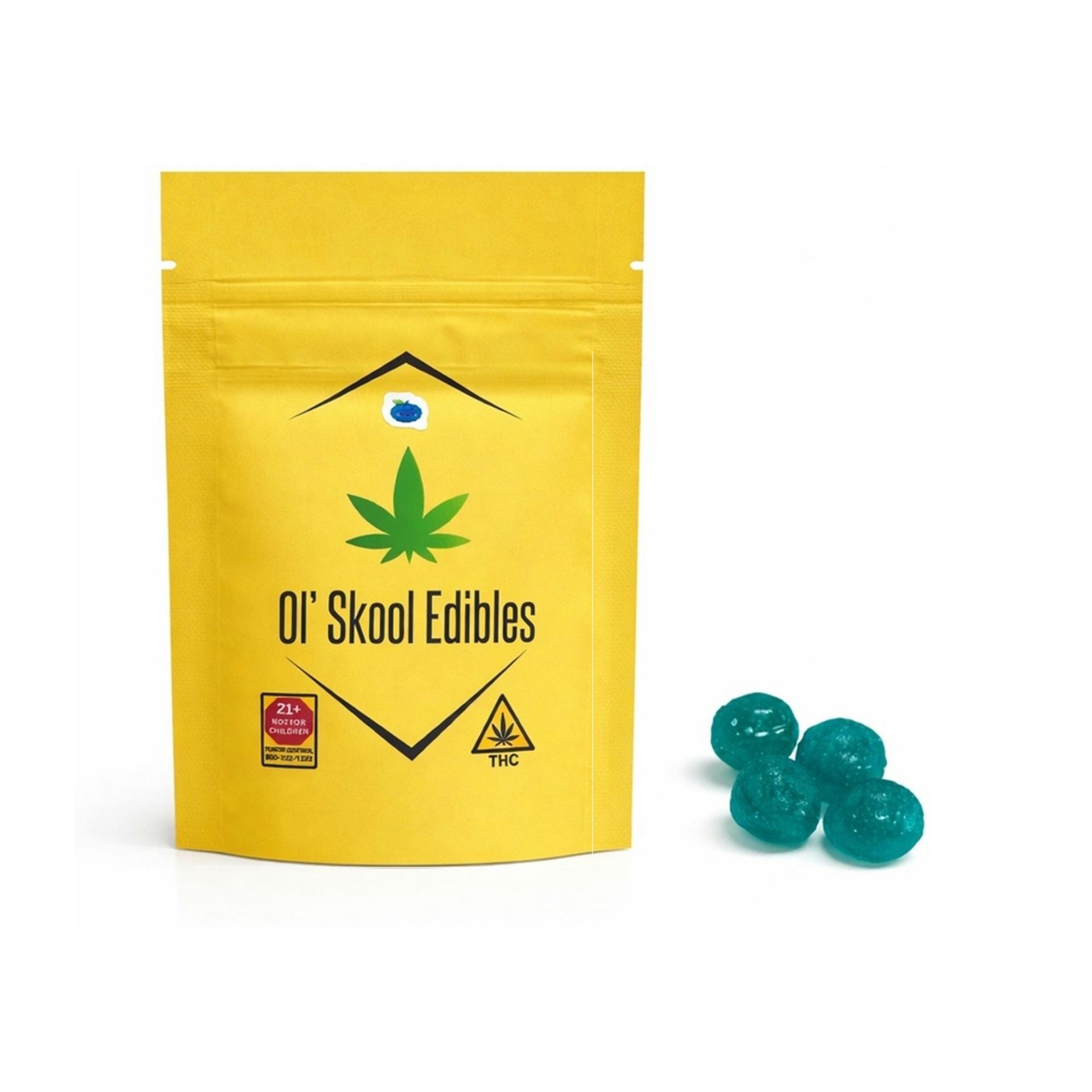 Live Rosin Blue Raspbery Jolly Drop Hard Candy