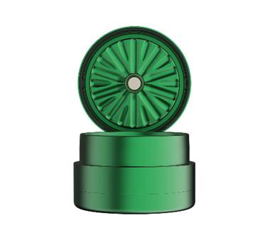 Flower Mill 2.5 Next Generation Grinder | Green