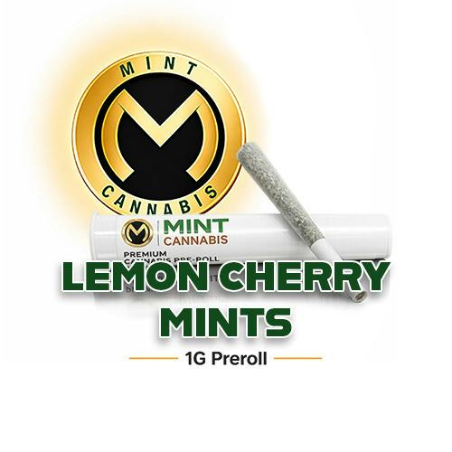 Mint Premium 1.0g Prerolls - Lemon Cherry Mints