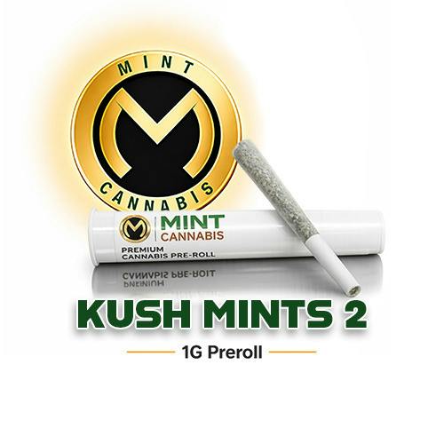Mint Premium 1.0g Prerolls - Kush MNTS 2 at Mint Cannabis - Gainesville
