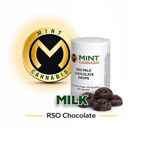 Mint Premium - Chocolate Drops RSO 100mg - Milk