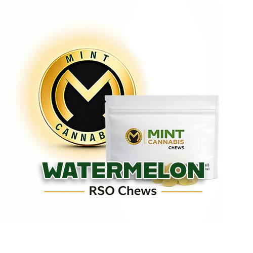 Mint Premium - RSO Chews - Watermelon