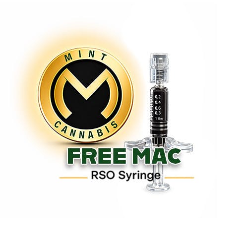 Mint Premium 1.0g Syringe - CO2 RSO Free Mac