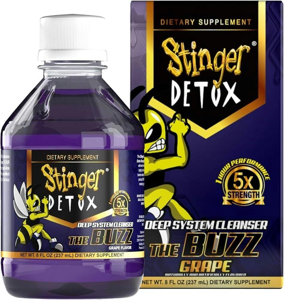 Stinger - The Buzz | Grape Detox 8oz