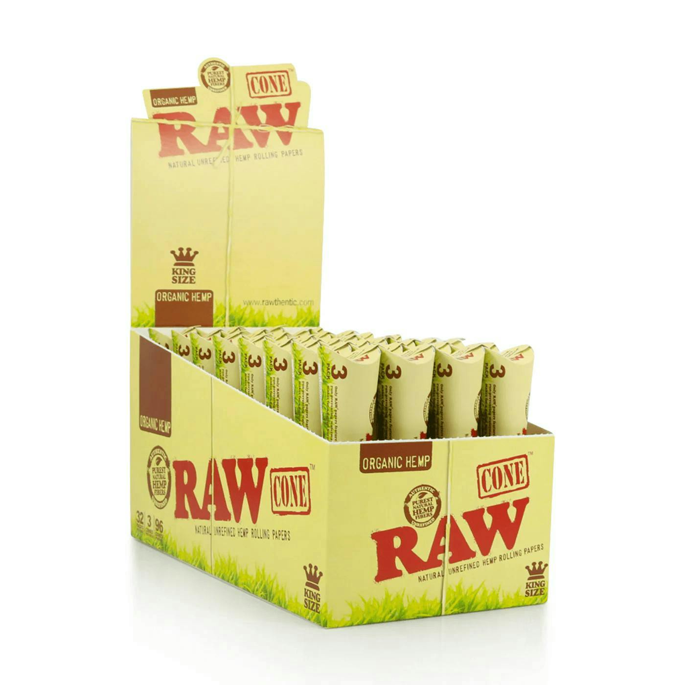 Raw Cones | 3pk Organic