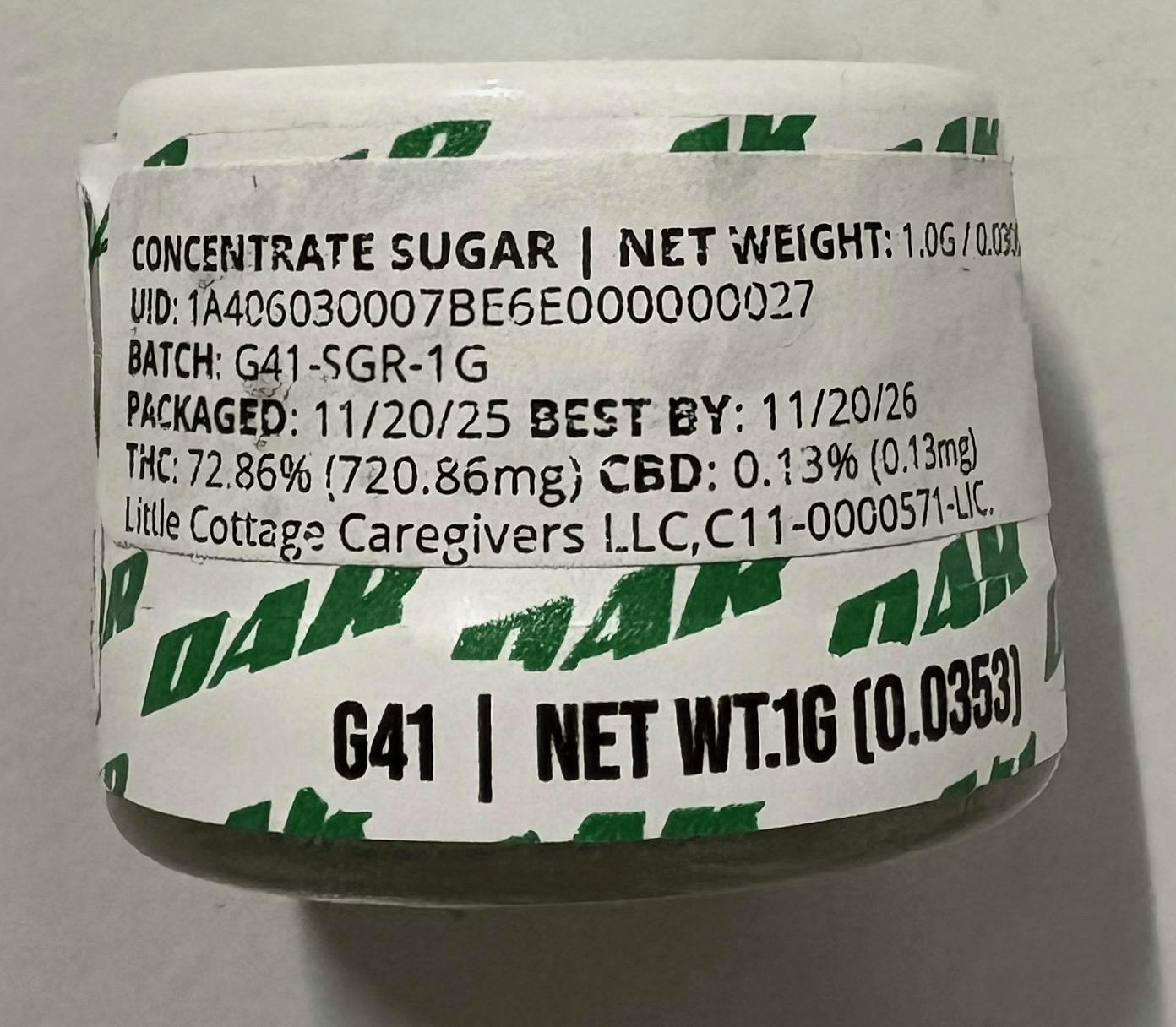 DAR - G41 | 1g Sugar