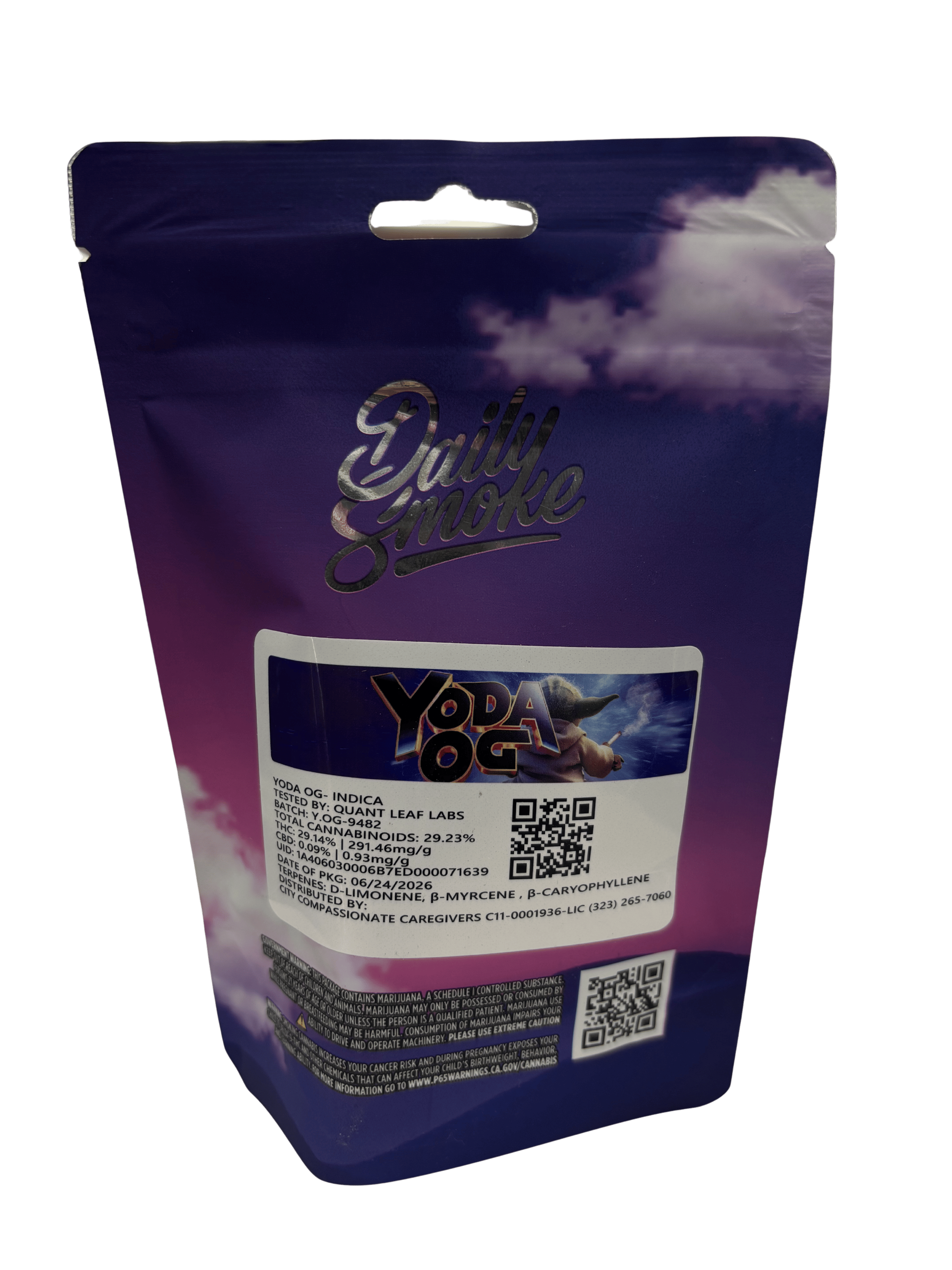 Daily Smoke - Yoda OG: 14 Items