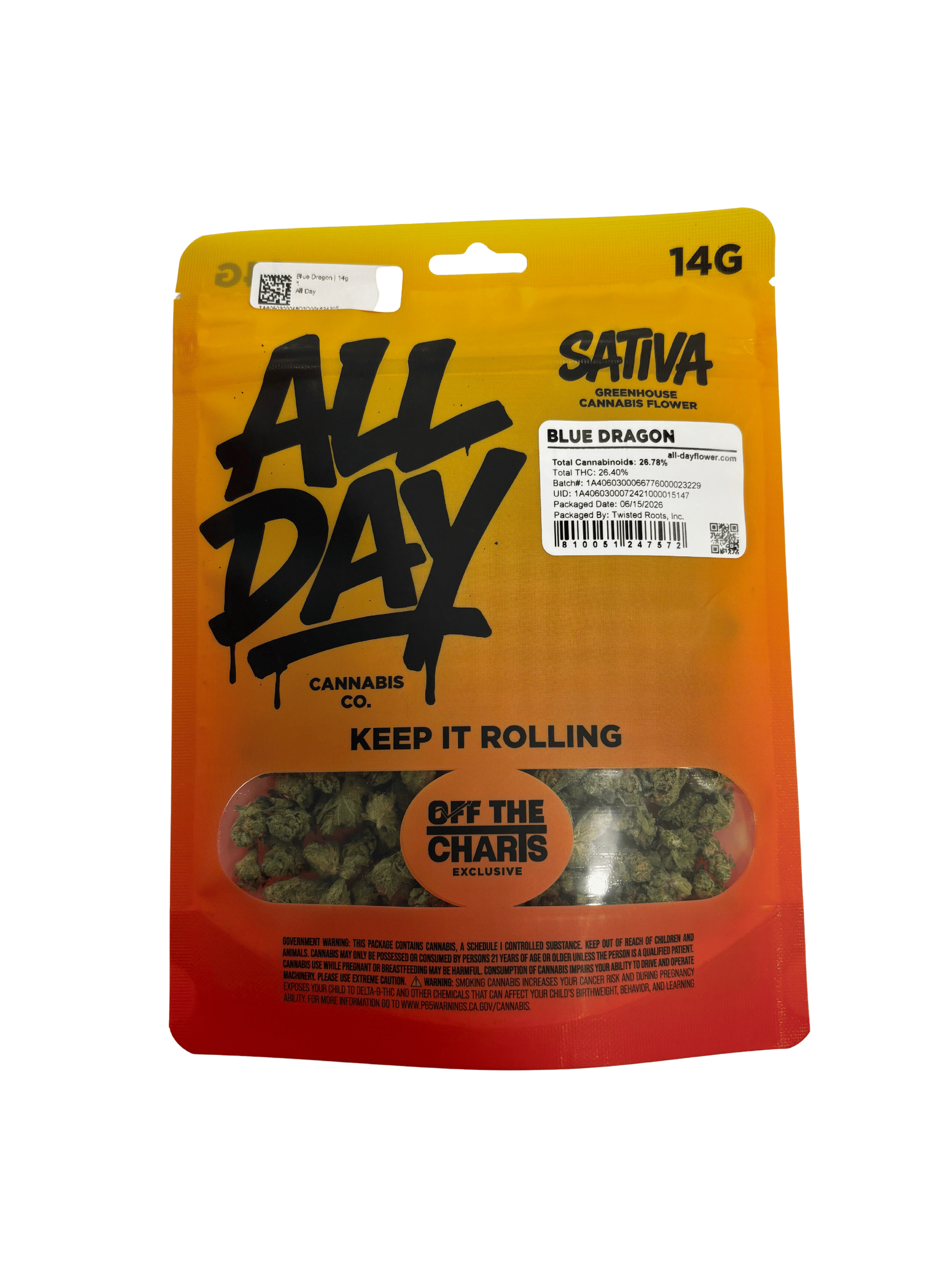 All Day - Blue Dragon | 14g