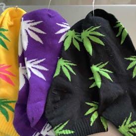 Ankle Socks Pot Leaf