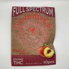 Buffalo Roze-Nano-RSO Gummies-Peach Punch 200mg