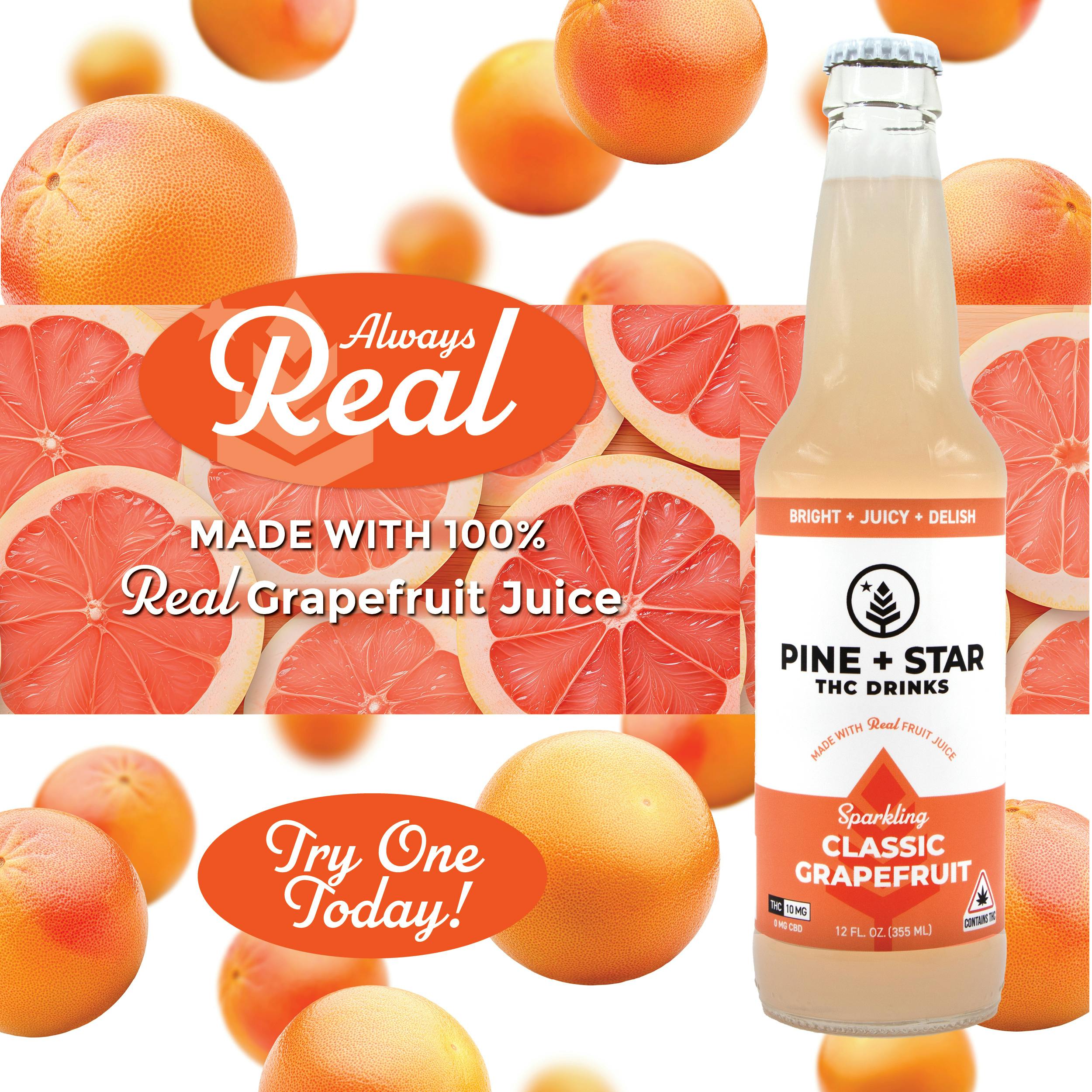 Classic Grapefruit - 10mg/1pk at East Coast Cannabis Dispensary - Lebanon