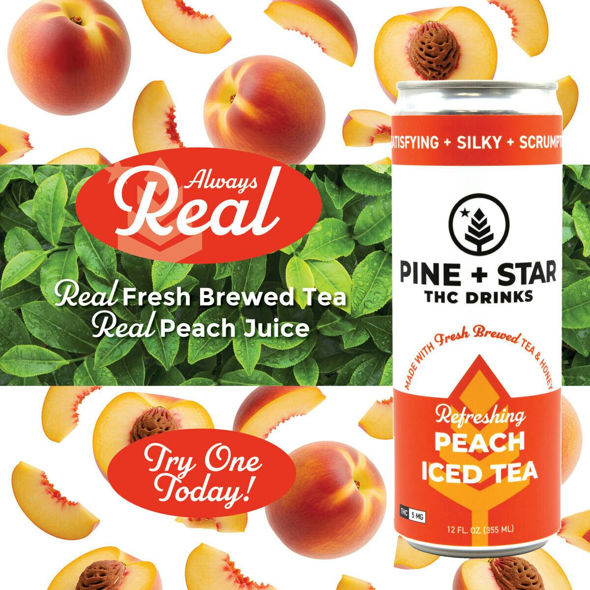 Peach Iced Tea - 10mg/1pk at East Coast Cannabis Dispensary - Lebanon