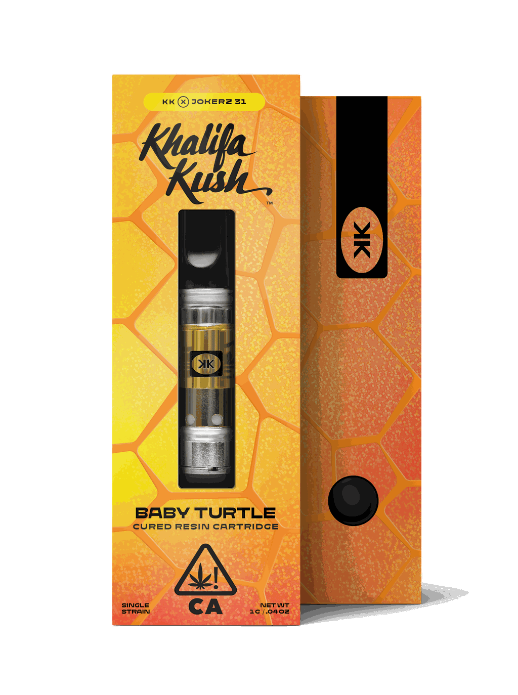 Khalifa Kush Baby Turtle Live Resin Cartridge 0.5g