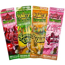 Juicy Jays Terp Infused Hemp Wraps 2pk - Coconut Cream