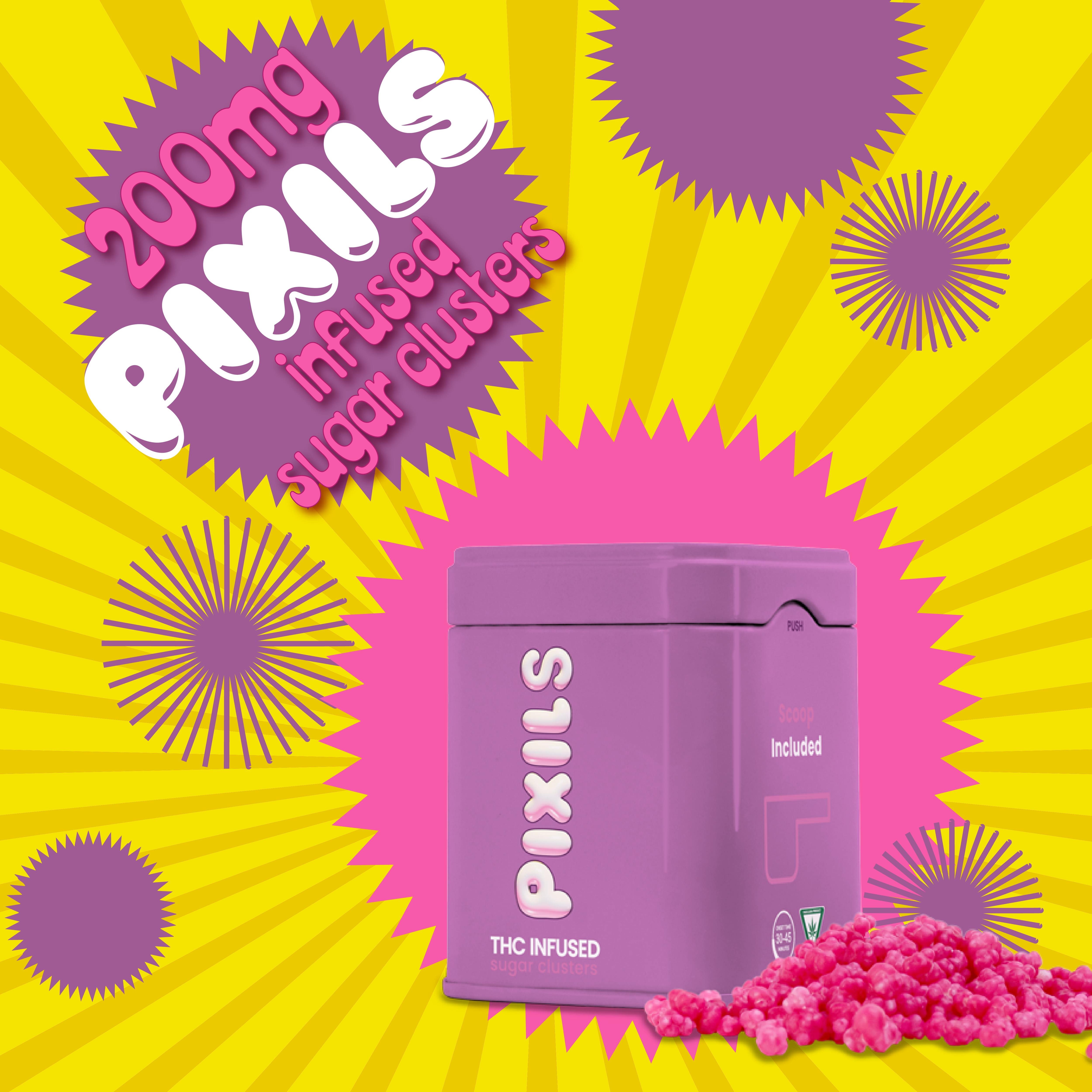 Pixils - Grape Sugar Clusters 200mg
