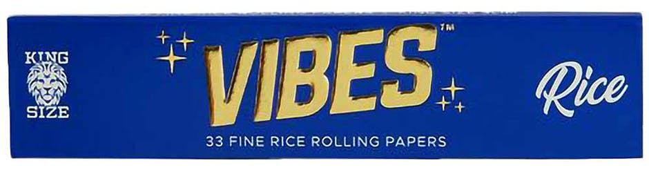 Vibes - Rice Papers - King Size Slim
