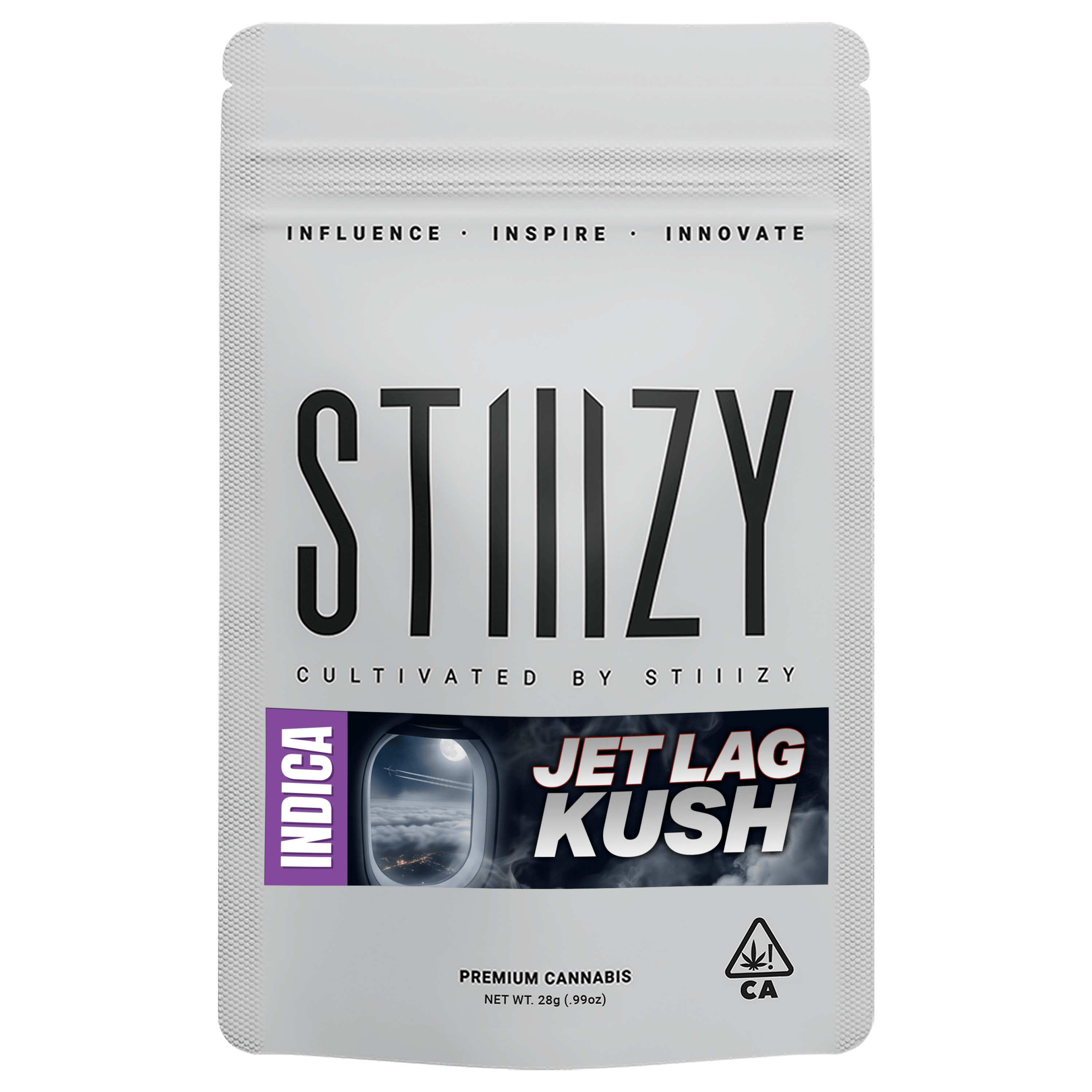 STIIIZY - White: Label - Jet Lag Kush