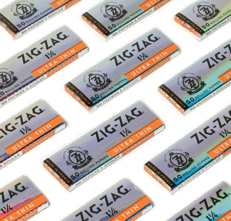 Zig Zag Silver 1 1/4 Ultra Thin Papers