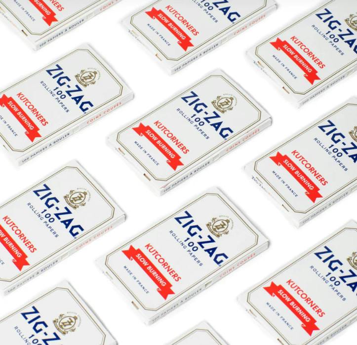 Zig Zag white KutCorners Papers