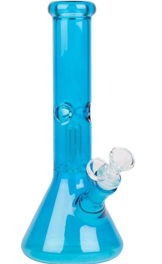 BONG- 10" DAY GLOW BEAKER