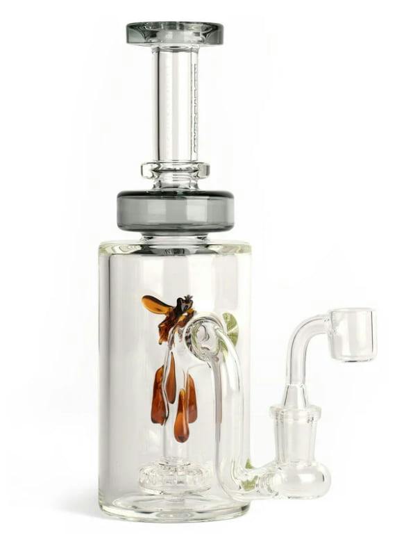 Bong- 8.5" Red Eye Glass Concentrate Rig