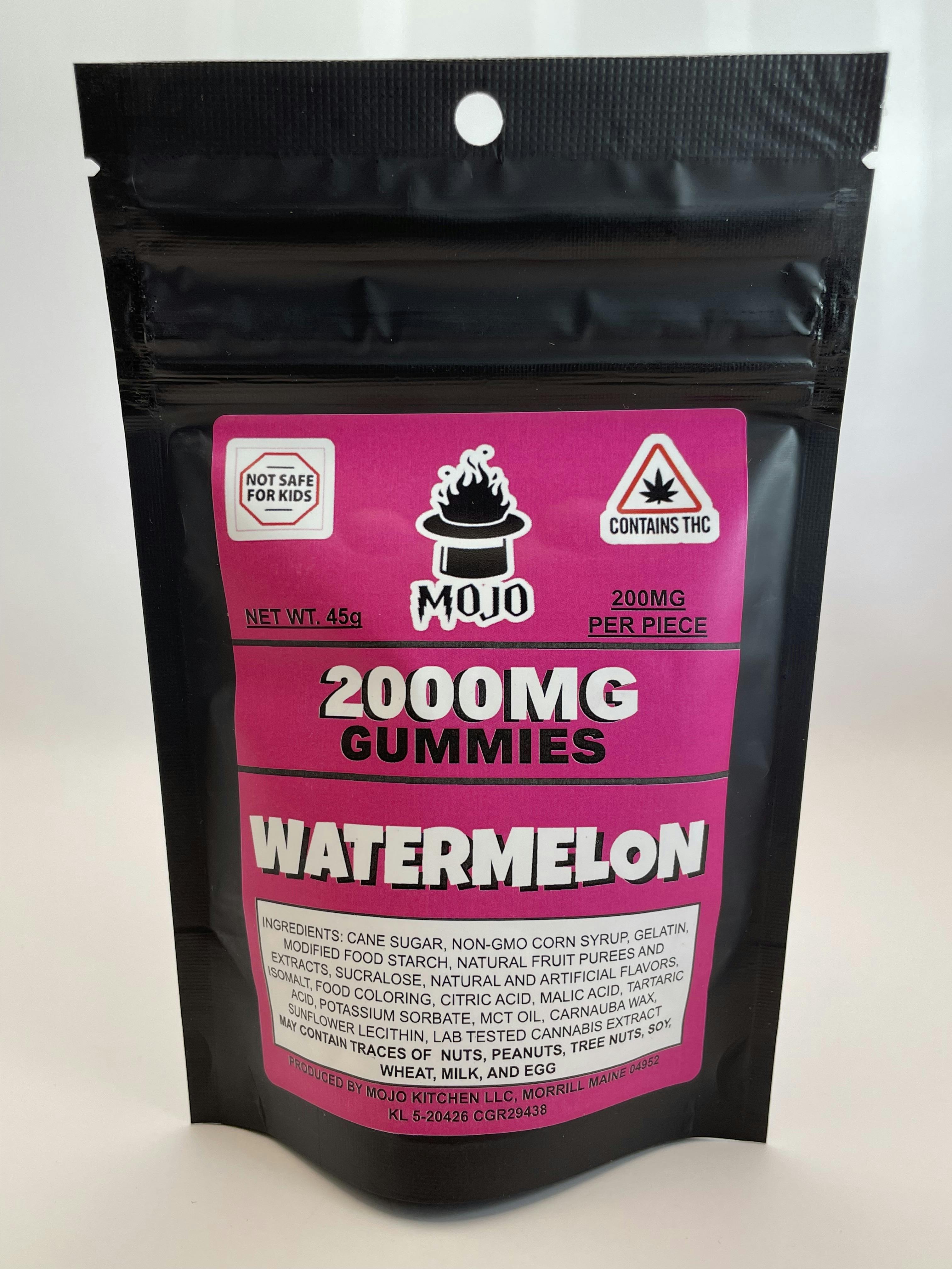 2000mg Watermelon (Hybrid) Gummies