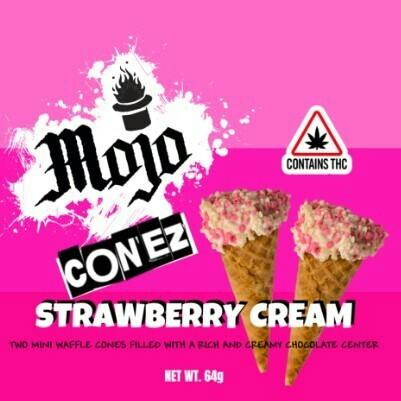 Conez - Strawberry Cream - 250MG (500MG TOTAL)