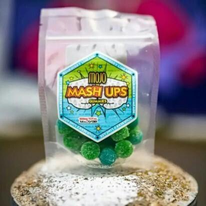21+ MASH UPS Sourberry Limeade 1:1 Gummies - 5mg (200mg Total)