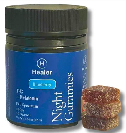 Blueberry & Melatonin Gummies | Gummies | 10pk | 10mg/ea